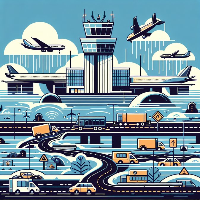 DXB issues rare weather advisory, tells passengers to leave extra time