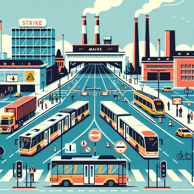 Verdi Announces New Wave of Transport Strikes Targeting Autobahn and Hessian Transit