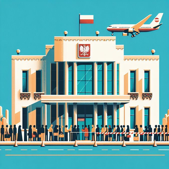 Polish Consulate in Tel Aviv resumes limited operations for passport collection