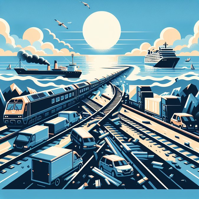 Freight-train derailment on East–West corridor snarls national supply chains