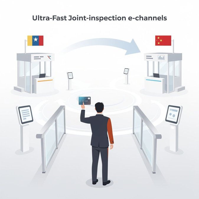 APEC Business Travel Card Holder Clears New Huanggang Port in Under a Minute
