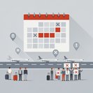 Strike calendar flags eight separate walkouts on 22 September, including airport-sector staff