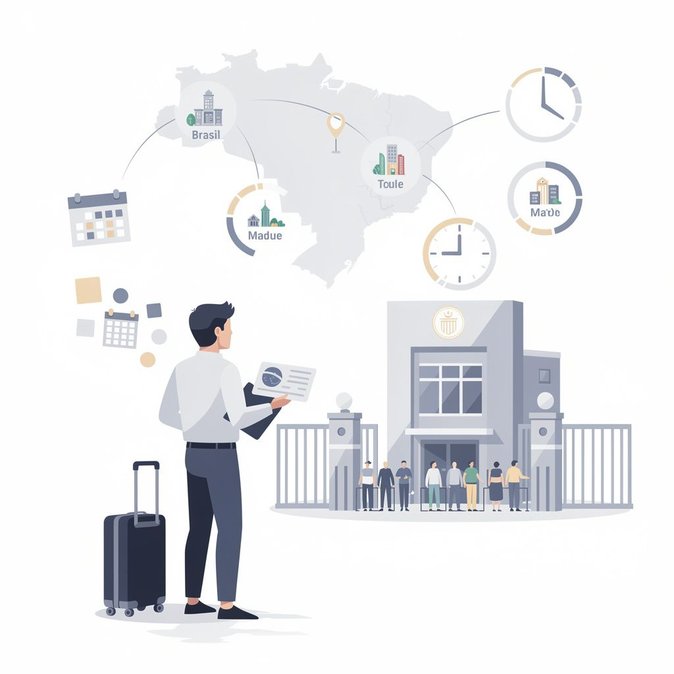 U.S. Visa Interview Wait Times in Brazil Stretch to 75 Days