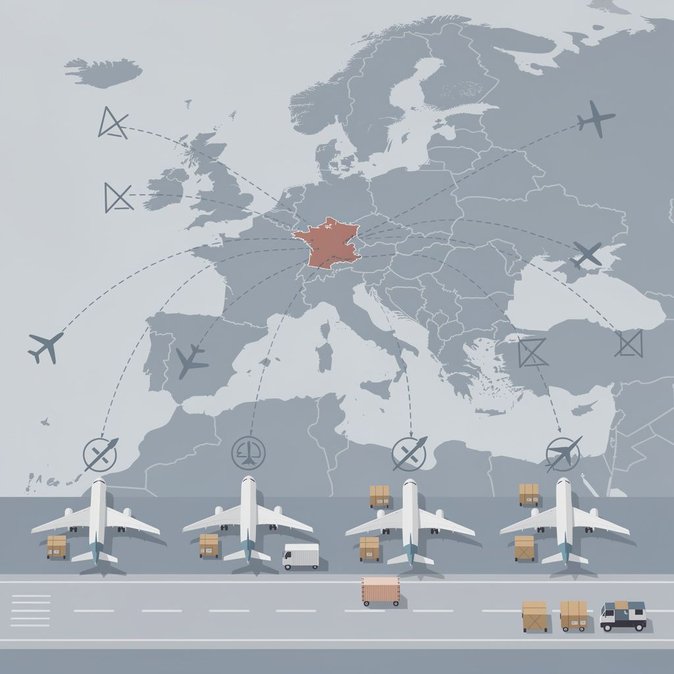 法国空中交通管制员罢工致单日取消933个航班
