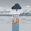 Torrential rains disrupt Barcelona airport rail link and regional transport
