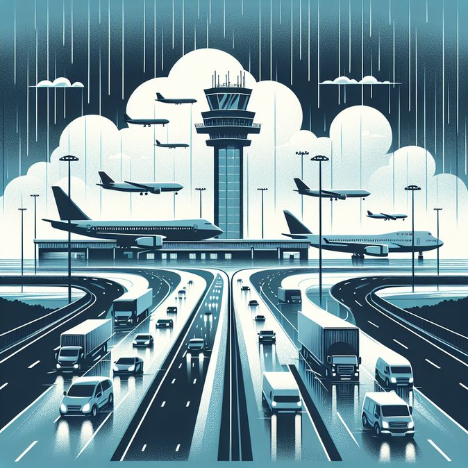 Five-day national weather watch could slow holiday flights and freight through 29 December