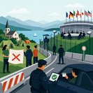 Counter-summit cancelled as security perimeter tightens ahead of G7 in Évian