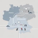 France and Germany keep temporary Schengen border checks in place, extending spot controls on Swiss routes until at least 31 October
