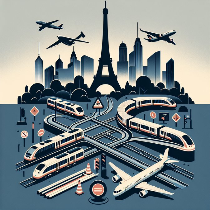 Parisians Face Week-Long RER & Metro Disruptions; Easter Air-Traffic-Controller Strike Looms
