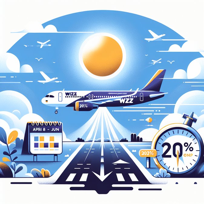 Wizz Air offers 20 % fare cut from Cyprus for National Day; spring travel set to surge
