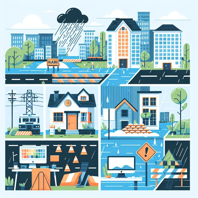 Government issues ‘work-from-home’ appeal as torrential rain threatens Dublin transport links