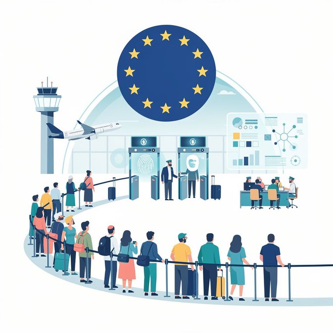 Bruselas actúa para aliviar el caos del EES tras advertencias de aerolíneas sobre colas de cinco horas