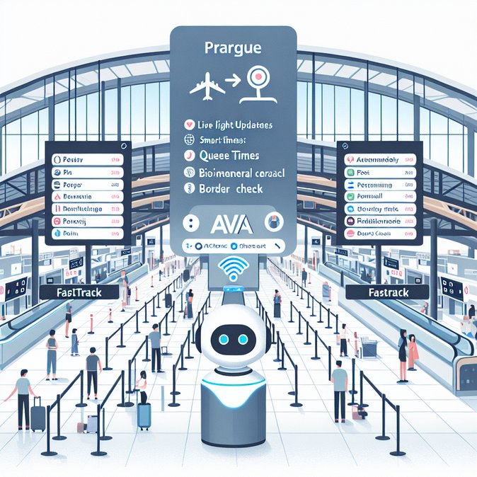 Prague Airport debuts 24/7 “AVA” digital assistant to streamline passenger journeys