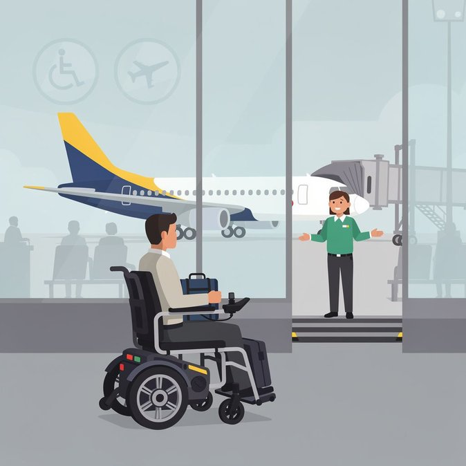 Ryanair acusada de discriminación tras negar el embarque a usuario de silla de ruedas en Dublín