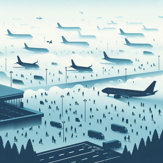 Dense Fog Grounds Flights at Delhi Airport: Over 250 Delays, 22 Cancellations, Airlines Issue Advisories