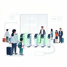 بوابات المطار الإلكترونية تفتح للأطفال من عمر ثماني وتسع سنوات اعتبارًا من 8 يوليو، لتخفيف طوابير العائلات