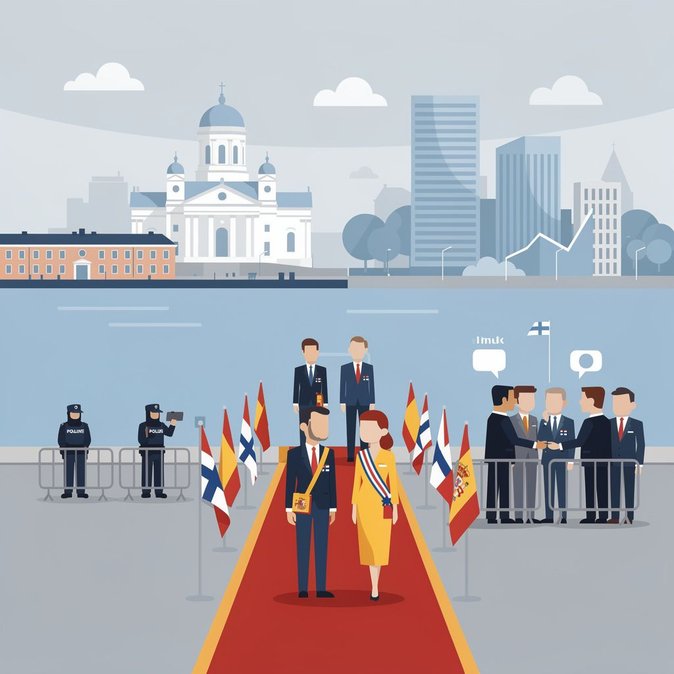 Spain’s King Felipe VI and Queen Letizia to make first state visit to Finland in 37 years