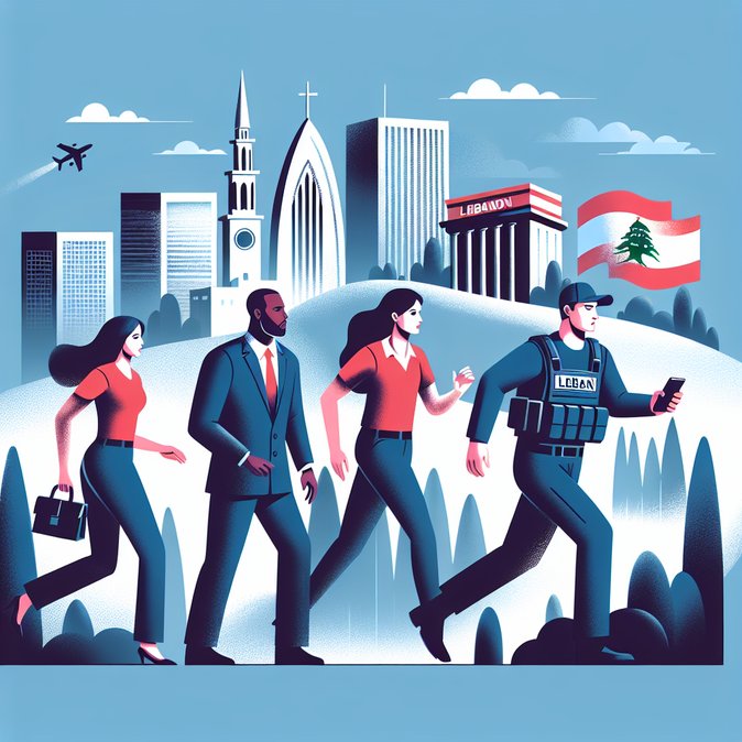 U.S. Embassy in Beirut urges American citizens to leave Lebanon as security deteriorates