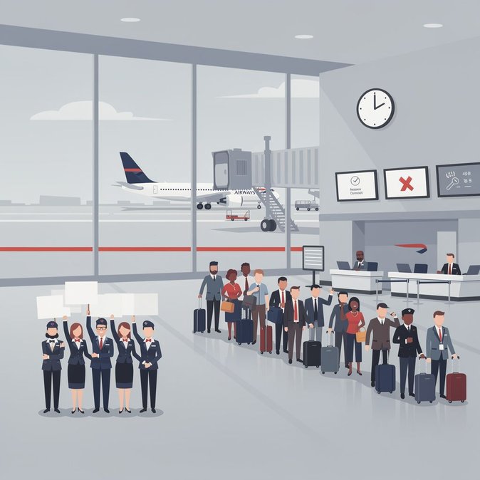 El personal de facturación de British Airways en Heathrow vota a favor de huelga durante el verano