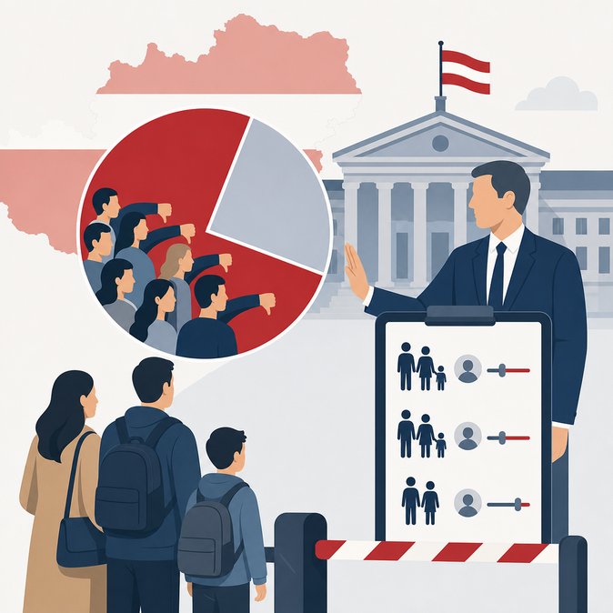 Gallup Poll: Two-Thirds of Austrians Want Tougher Immigration Rules