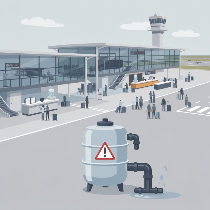 Gatwick Airport water outage triggers day-long disruption for UK passengers