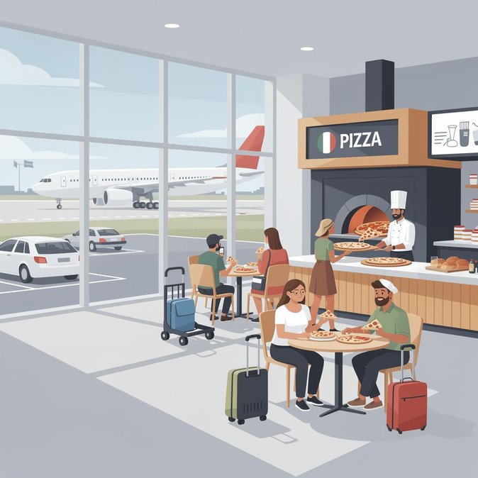 Helsinki Airport adds Luigi’s Italian Pizza as Food Hall revamp continues