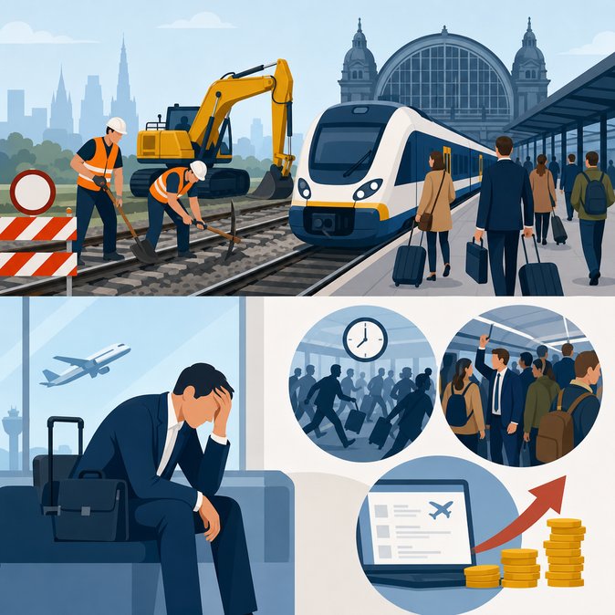 Engineering works end 17 May but Brussels–Amsterdam business trains still hit by diversions