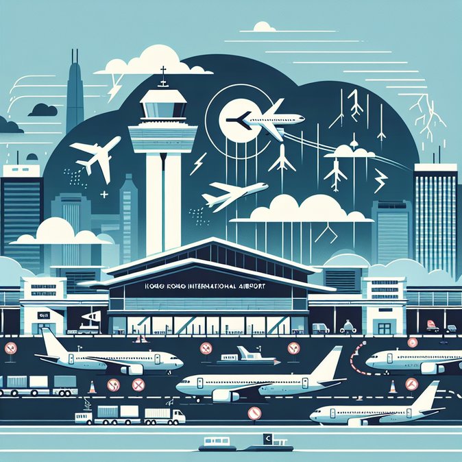 Flight chaos sweeps Asian hubs, with Hong Kong International among hardest hit