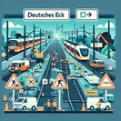 Major Rail Disruptions as Deutsches Eck Route Closes for Works