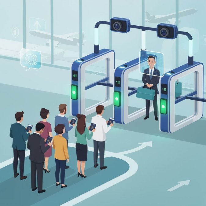 Facial-recognition border checks now routine as Prague Airport completes EES rollout