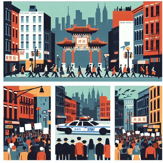 Protesters Block ICE Raid in New York’s Chinatown; Several Arrested