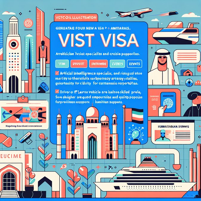 UAE unveils four new visit-visa categories and tightens rules for existing permits