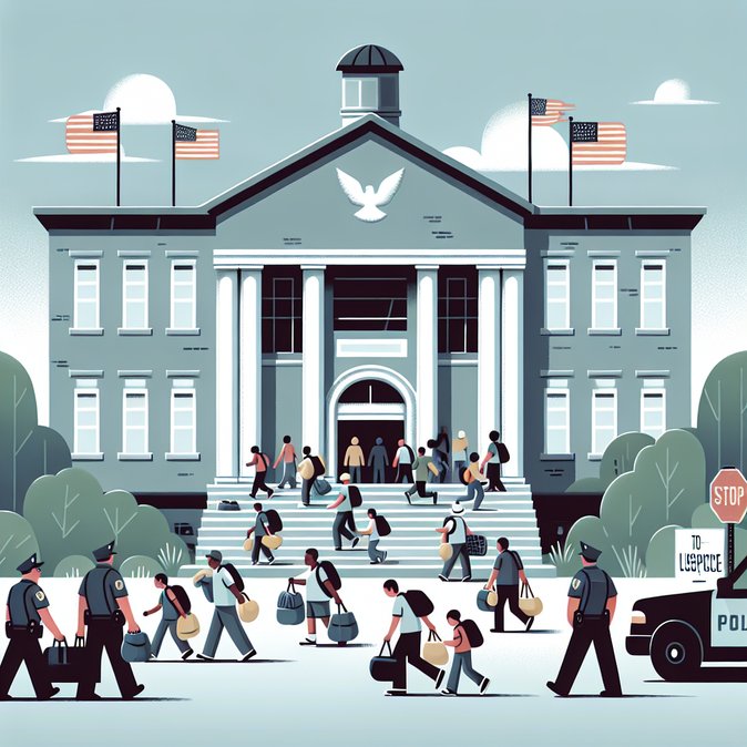 Badalona Police Evict 400 Migrants From Squatted School in Spain’s Biggest Mass Removal