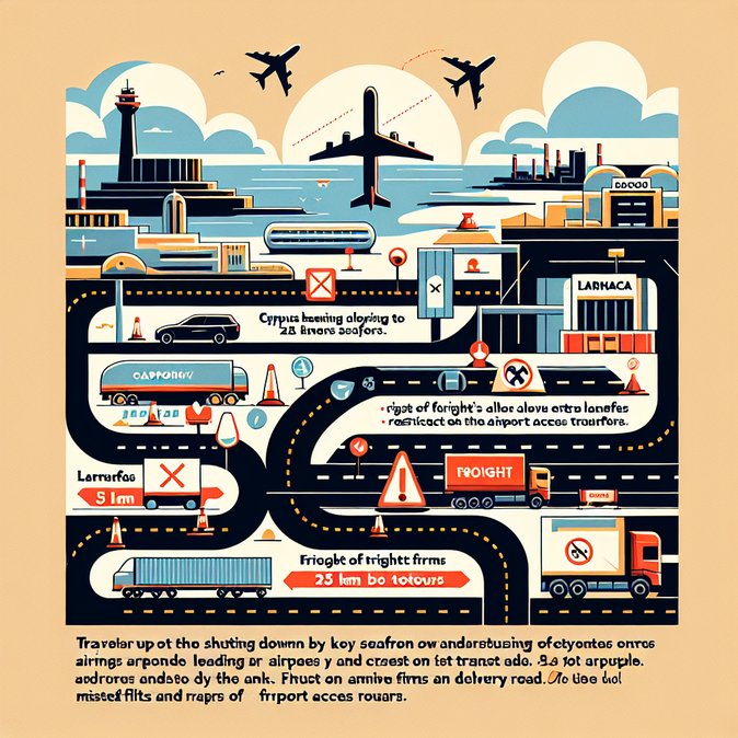 Weekend road closures near Larnaca Airport for Grand Road Prix threaten flight punctuality