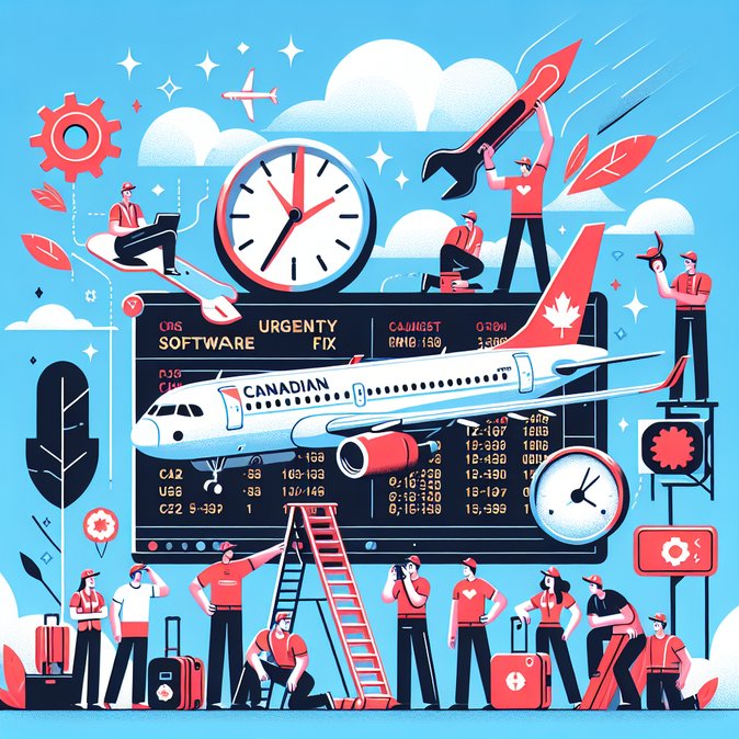 Canadian Airlines Report Minimal Disruption After Global Airbus A320 Software Recall