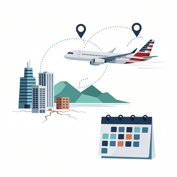 Le séisme à Caracas pousse American Airlines à prolonger la gratuité des modifications jusqu'à la mi-août