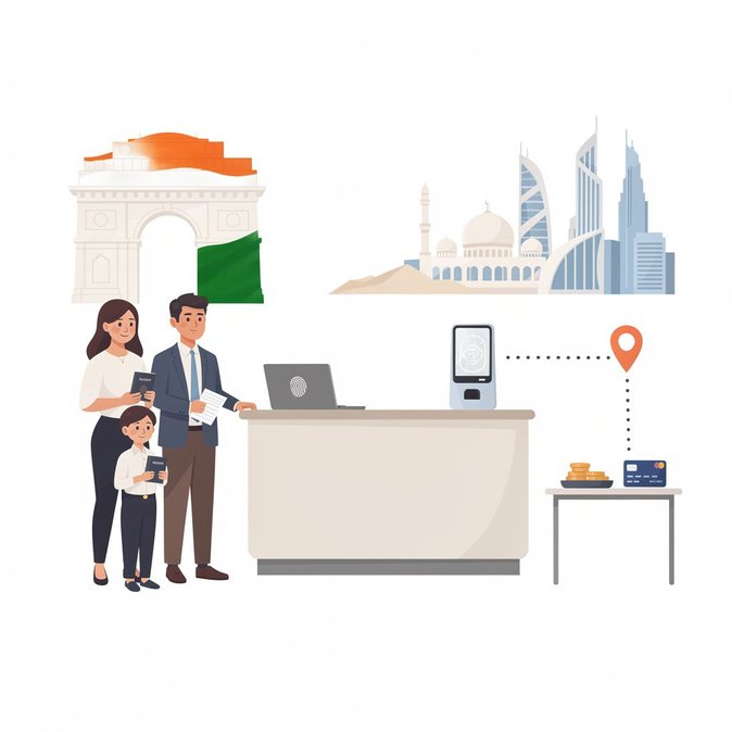 البعثات الهندية في الإمارات تتحول إلى شركة الهند لخدمات جوازات السفر والتأشيرات اعتبارًا من 1 يوليو 2026