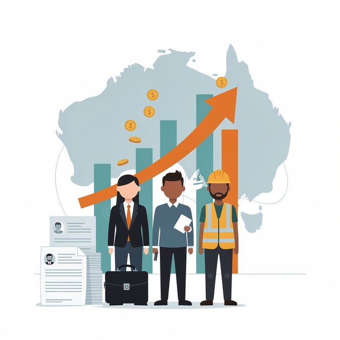 Australia eleva los umbrales de ingresos para visas de trabajo calificado en un 3,8%