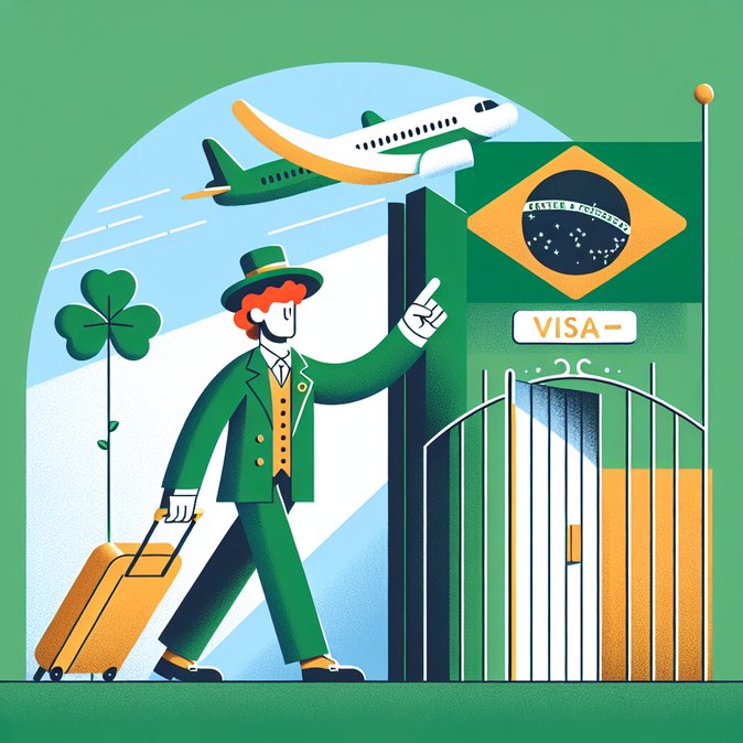 Brazil Confirms Visa-Free Entry for Irish Citizens, Boosting Two-Way Trade and Travel