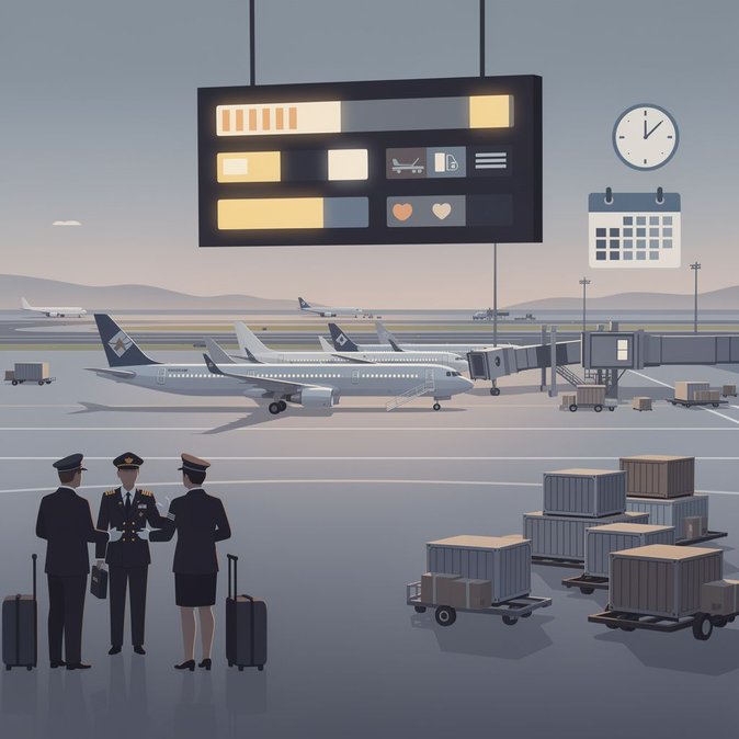 Day-Two Update: Five-Day Airline Crew Strike Disrupts French Airspace