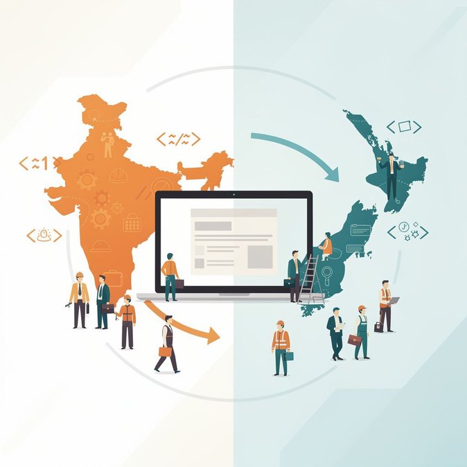 India e Nuova Zelanda lanciano un accordo di libero scambio con visto di lavoro da 5.000 posti e percorso per professioni chiave