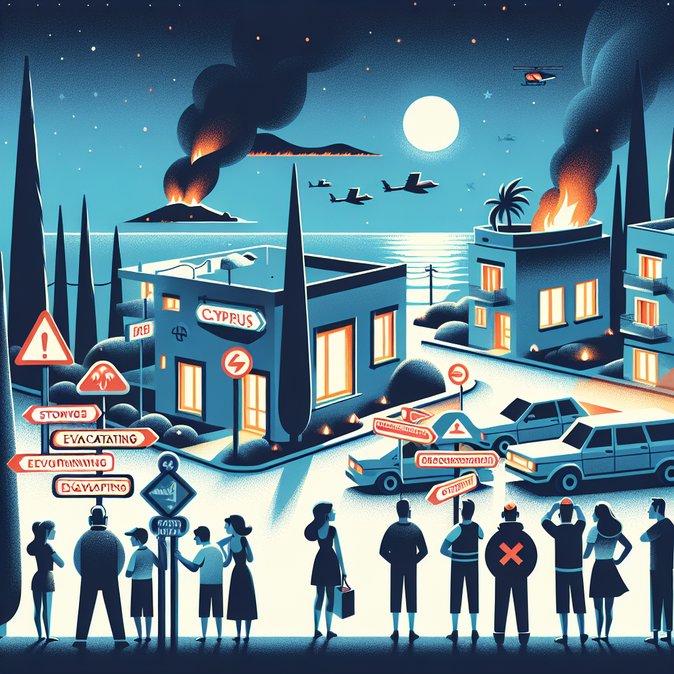 塞浦路斯消防总监警告疏散规划存在漏洞，可能阻碍紧急情况下的大规模撤离