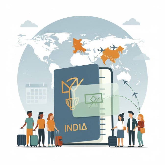 India Waives Overstay Penalties and Extends Visas for Foreigners Stranded by West Asia Air-Space Closures