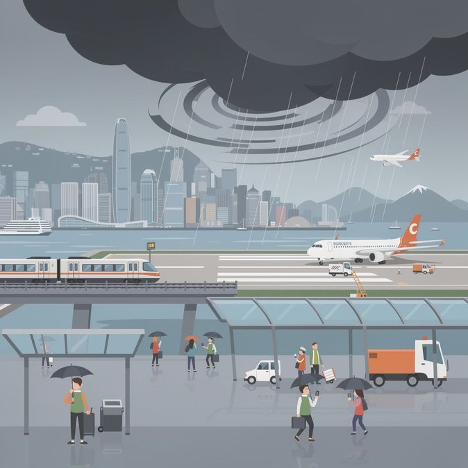 Heavy rain and squally thunderstorms forecast could disrupt flights and cross-border travel this week