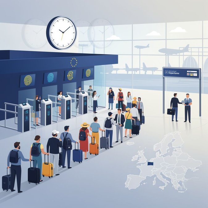 Airlines Urge EU to Pause Entry-Exit System as Summer Queues Reach Five Hours