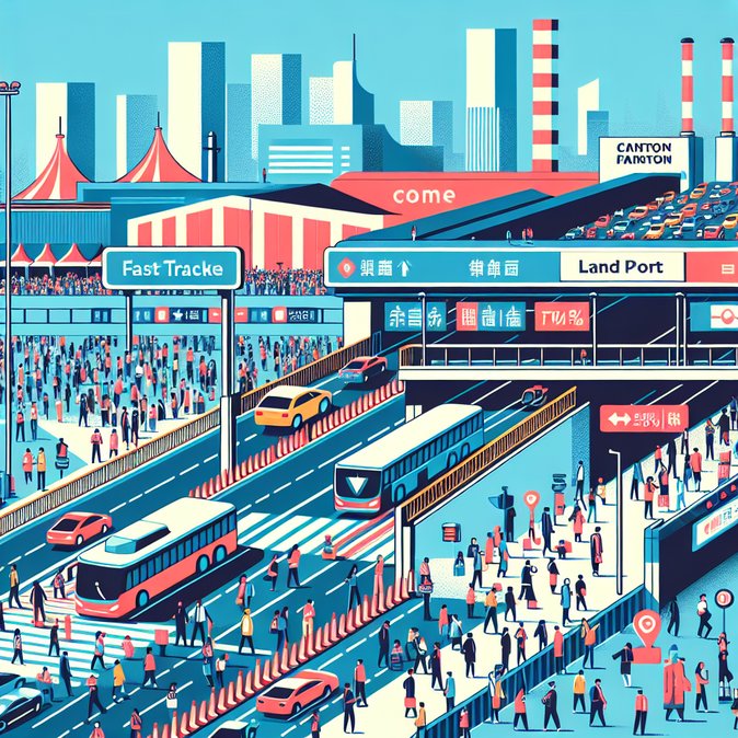 Canton Fair Opens as Visa-Free Policies Drive 60 % Surge in Foreign Arrivals via Shenzhen Ports