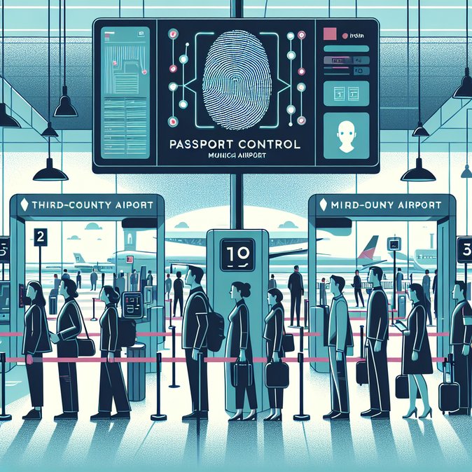 德国慕尼黑机场启用欧盟出入境系统