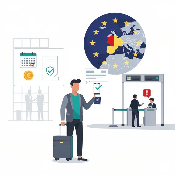 Cuenta regresiva para ETIAS: Empresas belgas instadas a prepararse para la nueva autorización de viaje europea de 20 €