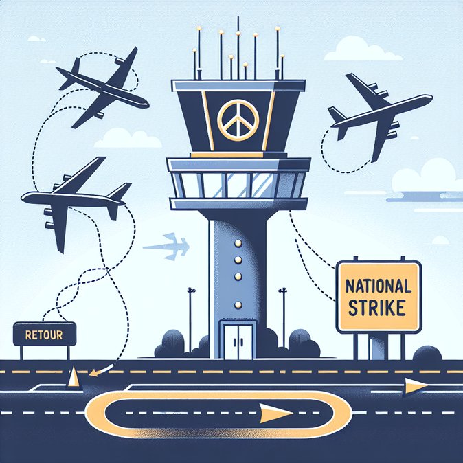 French air-traffic controllers announce four-day October strike—1,800 flights at risk