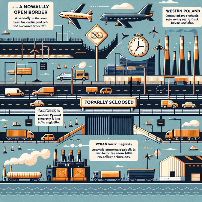 Polonia Extiende los Controles Fronterizos Internos con Alemania y Lituania Hasta el 1 de Octubre de 2026